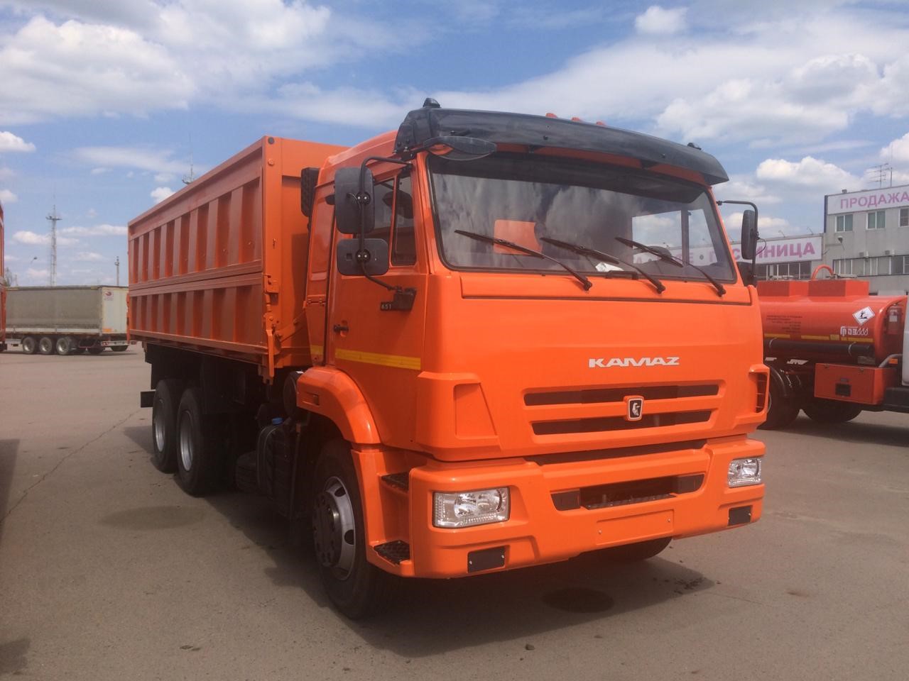 Самосвал 552900 на шасси КАМАЗ-65115-50 (КПП 154) - РусПрицеп